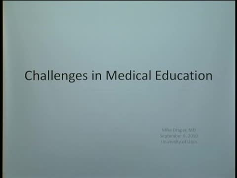 Grand Rounds: Mike Draper, MD