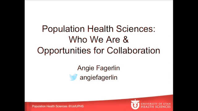 Grand Rounds: Angie Fagerlin 