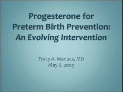 Grand Rounds: Tracy Manuck MD