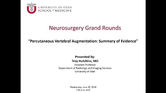 Grand Rounds: Troy Hutchins, MD