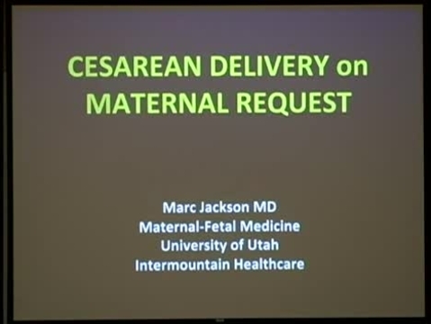 Grand Rounds: Marc Jackon, MD