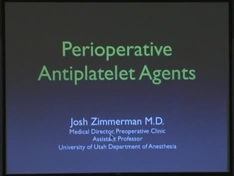 Grand Rounds: Joshua M. Zimmerman, MD