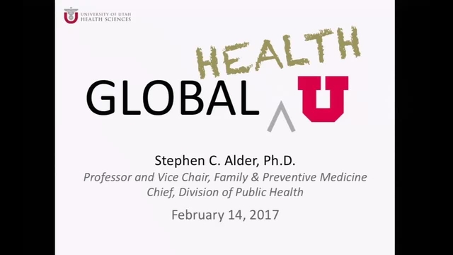 Grand Rounds: Steve Alder, PhD