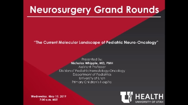 Grand Rounds: Nicholas Whipple, MD, MPH
