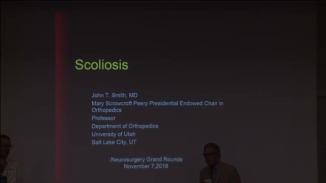 Grand Rounds: John T. Smith, MD