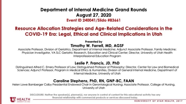 Grand Rounds: 