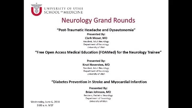 Grand Rounds: Clark Moser, MD / Knut Hoversten, MD / Brian Johnson, MD