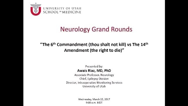 Grand Rounds: Awais Riaz, MD, PhD