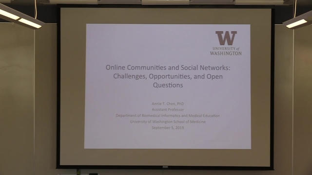 Grand Rounds: Annie T Chen PhD