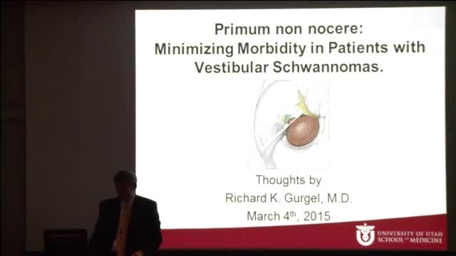Grand Rounds: Richard K. Gurgel, MD