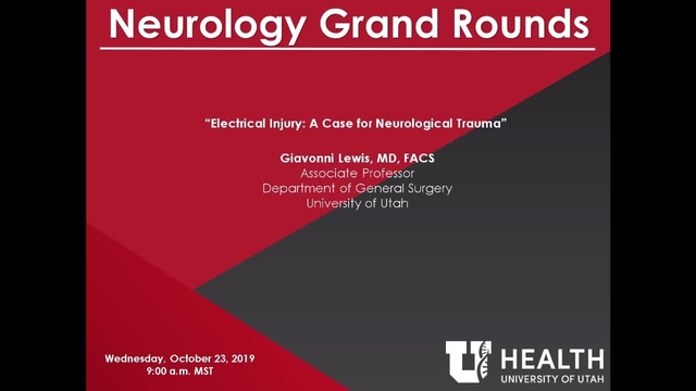 Grand Rounds: Giavonni Lewis, MD