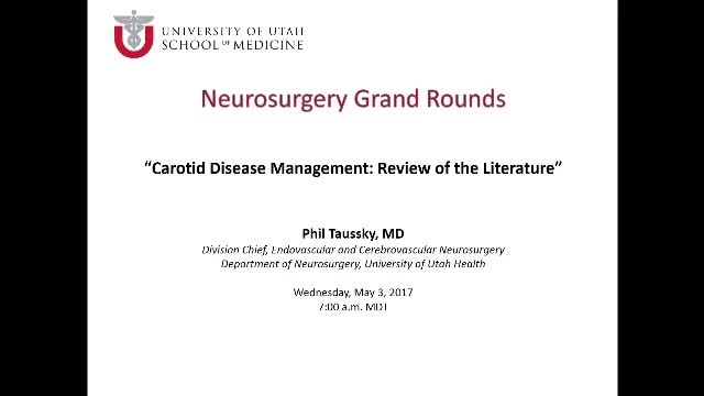 Grand Rounds: Phil Taussky, MD