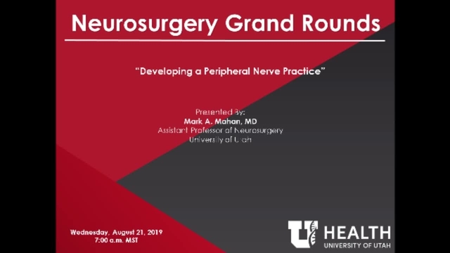 Grand Rounds: Mark A. Mahan, MD