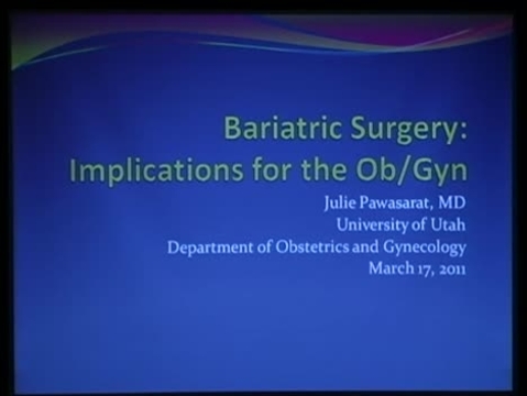 Grand Rounds: Julie Pawasarat, MD