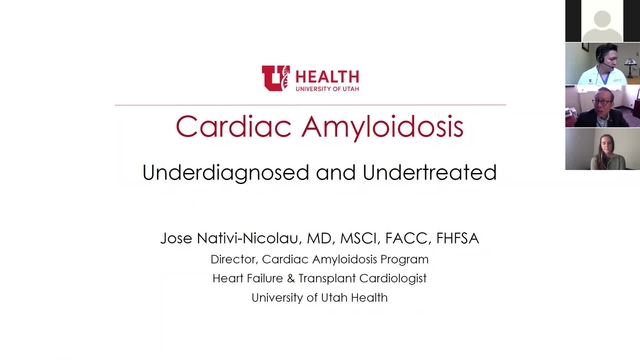 Grand Rounds: Jose Nativi-Nicolau & Ivana Grbelja