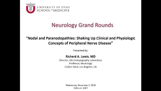Grand Rounds: Richard A. Lewis, MD