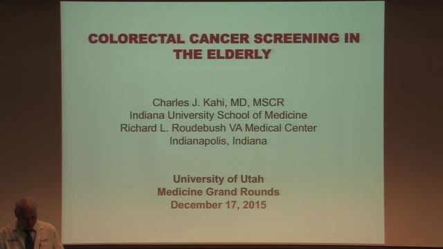 Grand Rounds: Charles Kahi