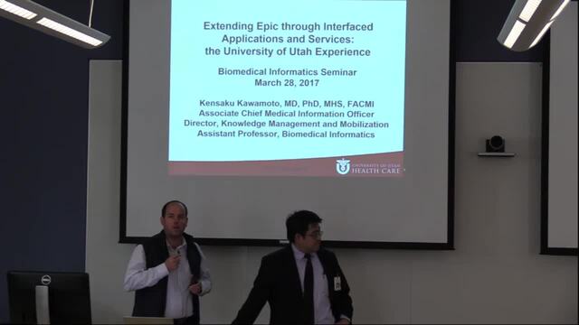 Grand Rounds: Kensaku Kawamoto, MD, PhD, MHS, FACMI