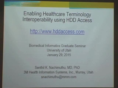 Grand Rounds: Senthil K. Nachimuthu, MD, PhD