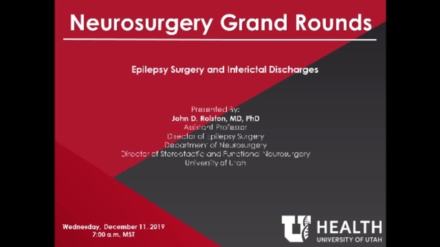 Grand Rounds: John D. Rolston, MD, PhD