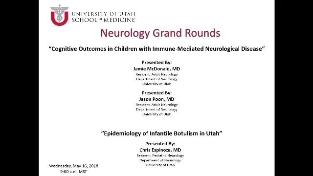 Grand Rounds: Jamie McDonald, MD & Jason Poon, MD / Chris Espinoza, MD
