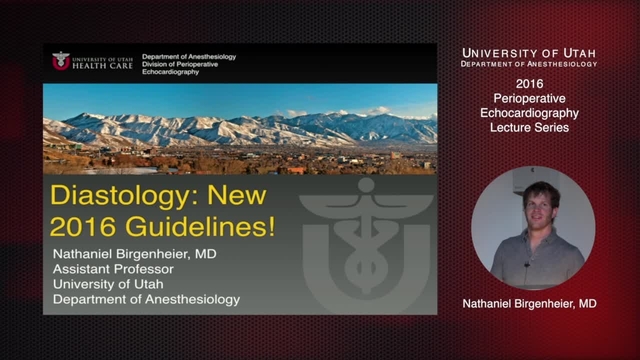 Grand Rounds: Nathaniel Birgenheier, MD