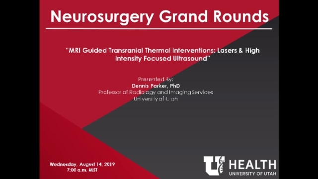 Grand Rounds: Dennis Parker, PhD