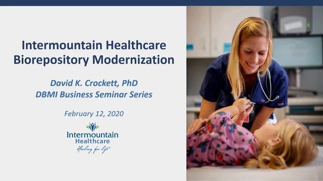 Grand Rounds: David K Crockett, PhD