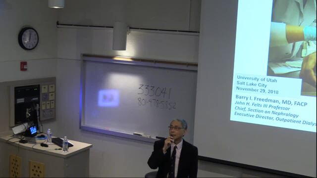 Grand Rounds: Barry I. Freedman