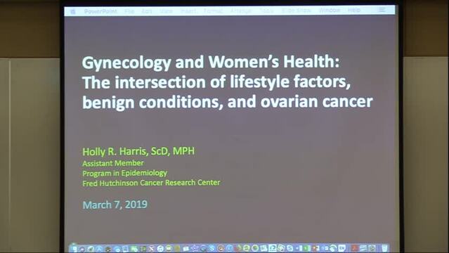 Grand Rounds: Holly R. Harris 