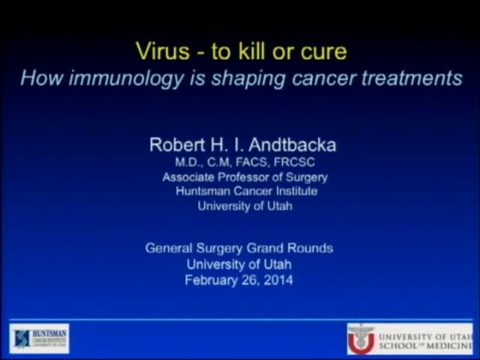 Grand Rounds: Robert H.I. Andtbacka