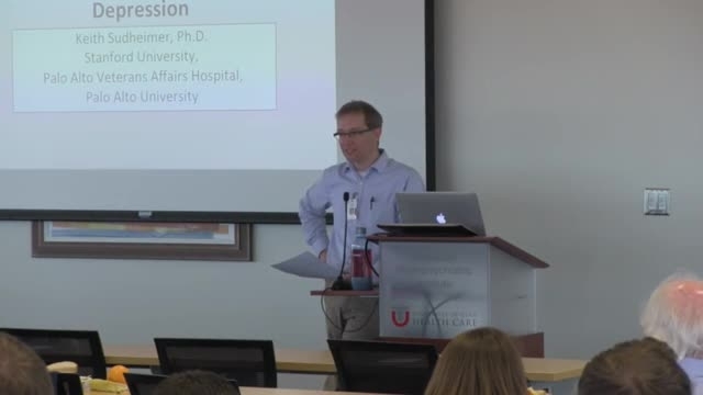 Grand Rounds: Keith Sudheimer, PhD