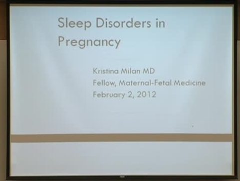 Grand Rounds: Kristina Milan, MD