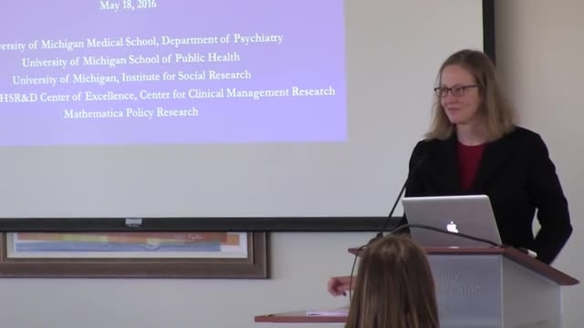 Grand Rounds: Kara Zivin, PhD