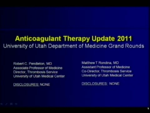 Grand Rounds: 