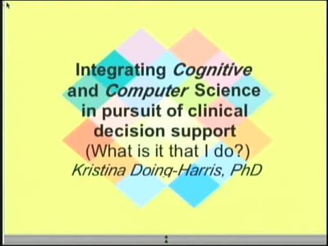 Grand Rounds: Kristina Doing-Harris