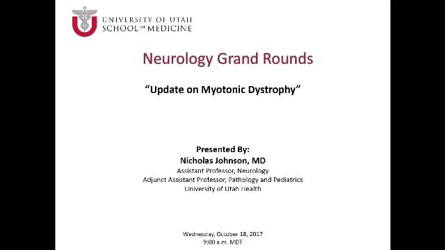 Grand Rounds: Nicholas Johnson, MD