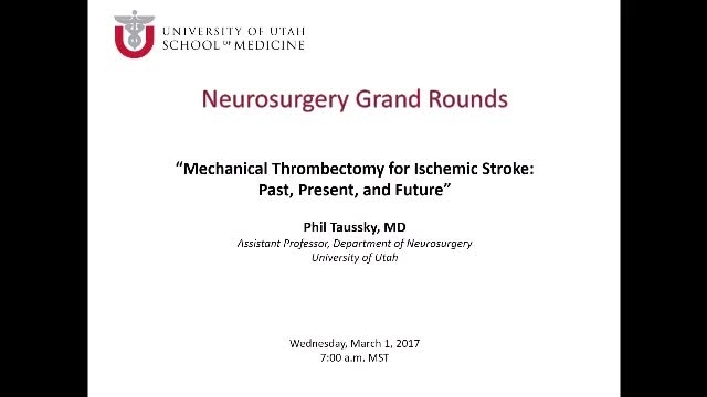 Grand Rounds: Phil Taussky, MD