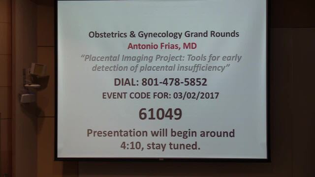Grand Rounds: Antonio E. Frias 