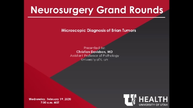 Grand Rounds: Christian Davidson, MD