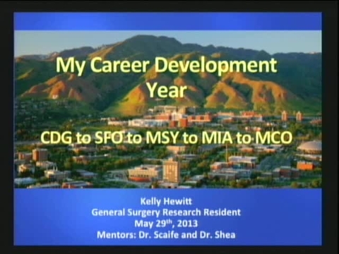 Grand Rounds: Kelly Hewitt M.D. and Jesse Madsen, M.D.