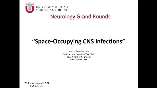 Grand Rounds: John E. Greenlee, MD