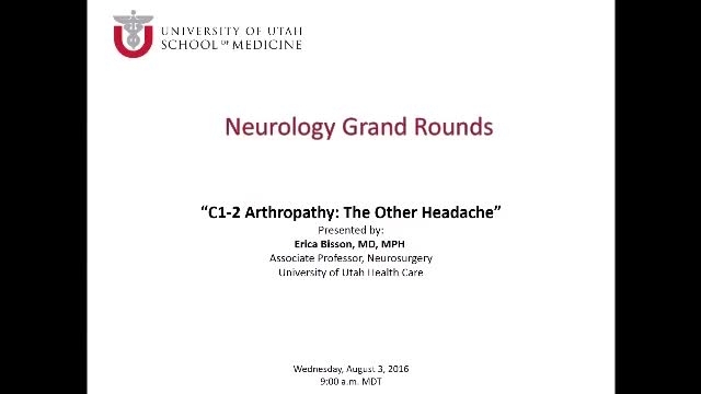 Grand Rounds: Erica Bisson, MD, MPH