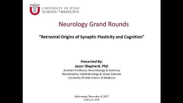 Grand Rounds: Jason Shepherd, PhD