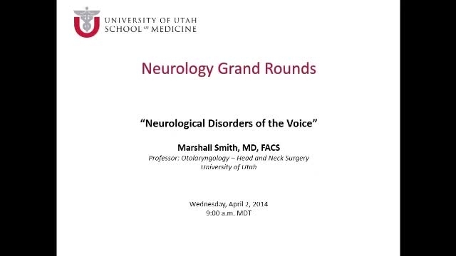 Grand Rounds: 