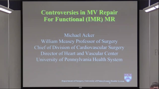 Grand Rounds: Michael Acker