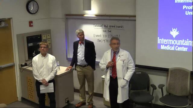 Grand Rounds: Nathan C. Dean 
