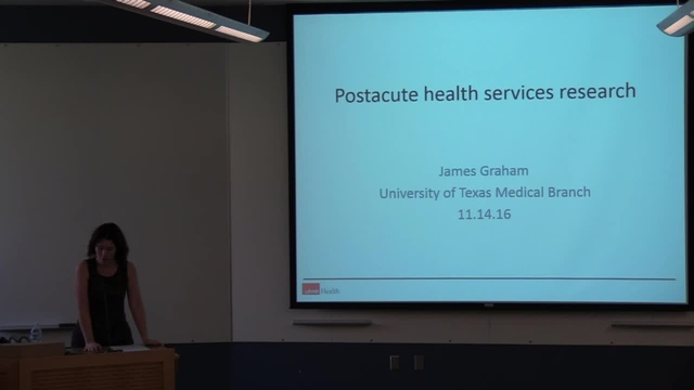 Grand Rounds: James E. Graham, PhD, DC