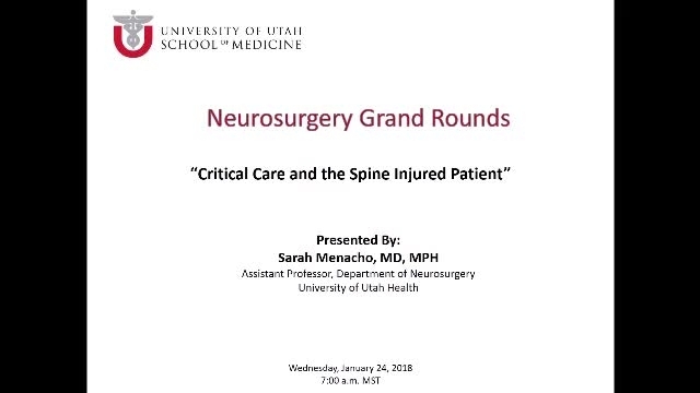 Grand Rounds: Sarah T. Menacho, MD, MPH