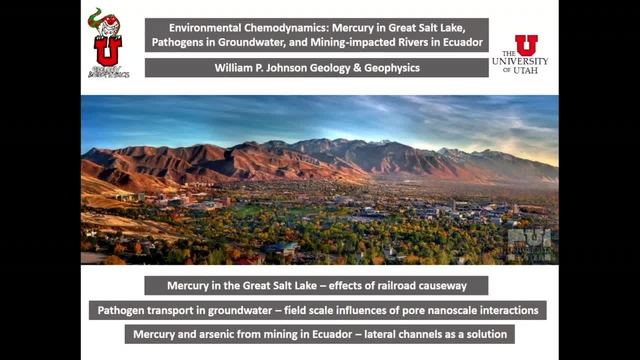 Grand Rounds: William P. Johnson Geology & Geophysics